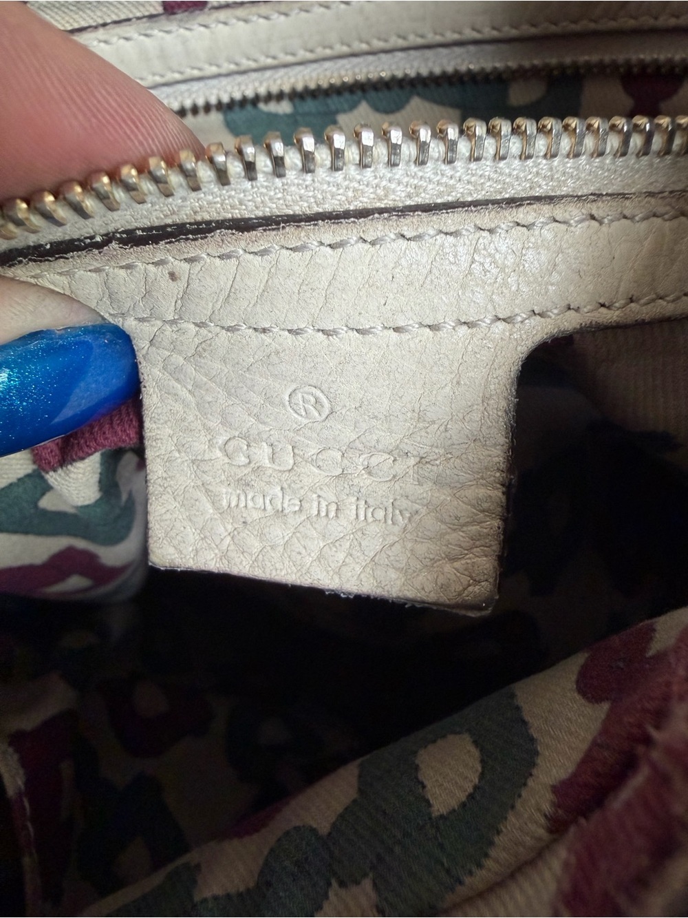 Gucci Guccissima Leather w/ Crystal Rhinestone Bag Custom One-of-a-Kind Piece - Picture 15 of 17